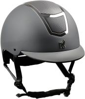 Шлем для верховой езды Karben Sienna / 6513/GREY/56/58 (серый) - 