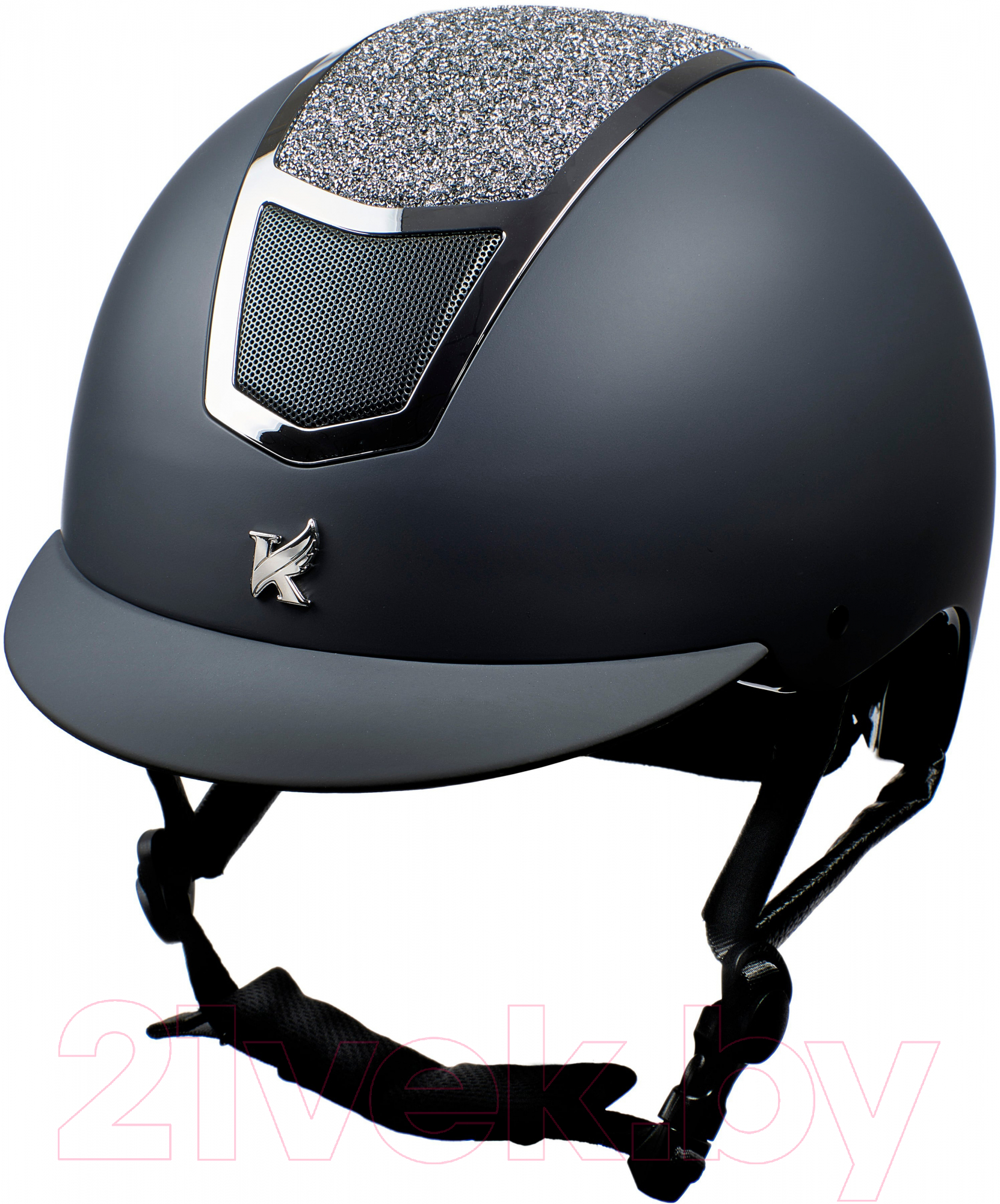 Шлем для верховой езды Karben Valentina для верховой езды / 6514/GRYSLVR/53/55