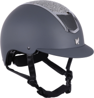 Шлем для верховой езды Karben Valentina / 6514/GRYSLVR/53/55 (серебристый) - 