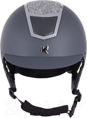 Шлем для верховой езды Karben Valentina / 6514/GRYSLVR/53/55 (серебристый)