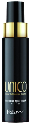 Спрей для волос Dott Solari Unico Caviar Мгновенного действия с экстрактом черной икры (60мл)