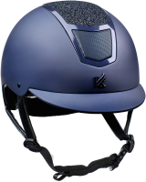 Шлем для верховой езды Karben Valentina / 6514/NAVY/53/55 (синий) - 