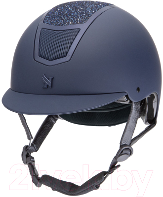 Шлем для верховой езды Karben Valentina / 6514/NAVY/53/55 (синий)