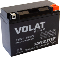 Мотоаккумулятор VOLAT YTX21L-BS MF R+ (21 А/ч) - 