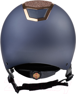 Шлем для верховой езды Karben Valentina / 6514/NVYRSGLD/53/55 (синий/розовый)