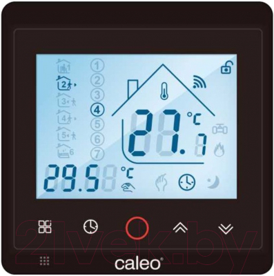 Терморегулятор для теплого пола Caleo С936 Wi-Fi (черный)