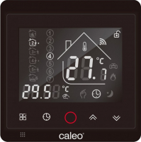 Терморегулятор для теплого пола Caleo С936 Wi-Fi (Black Lux) - 