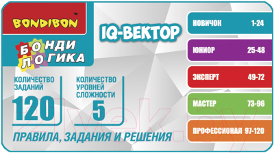 Игра-головоломка Bondibon БондиЛогика IQ-Вектор / ВВ5954