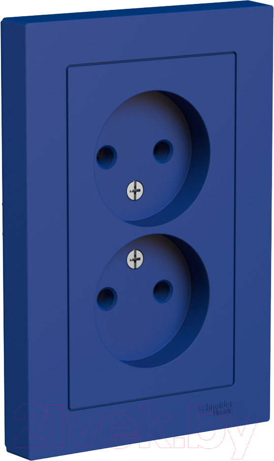 Розетка Systeme (Schneider) Electric AtlasDesign ATN001120 (аквамарин) — фото 1