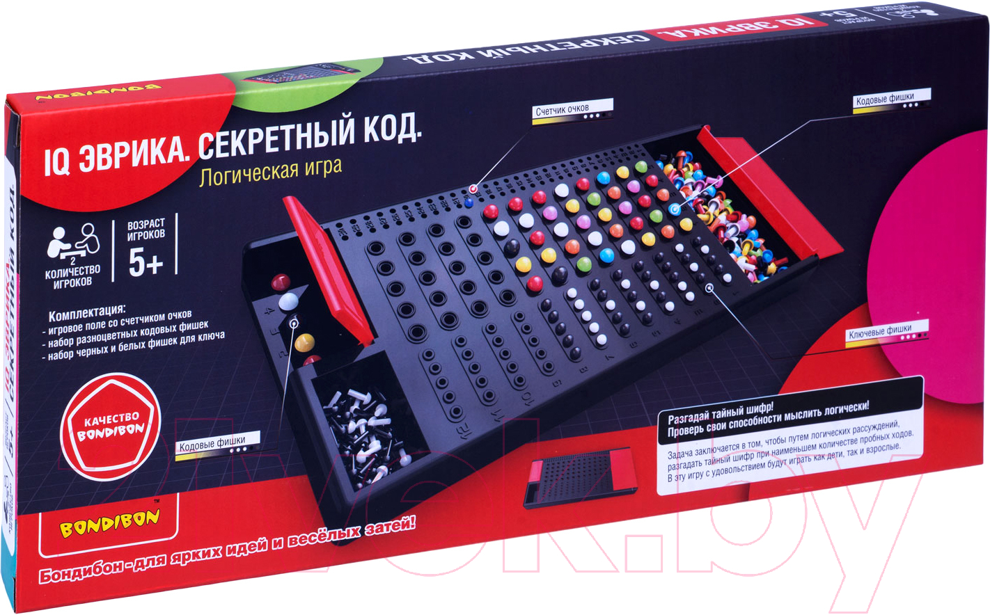 Настольная игра Bondibon IQ Эврика. Секретный код / ВВ5854