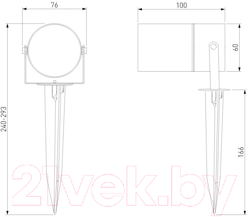 Прожектор Elektrostandard Landscape LED / 043 FL