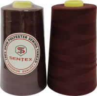 Набор швейных ниток Sentex 100% полиэстер 50/2 5000 ярдов 1139 (2шт) - 