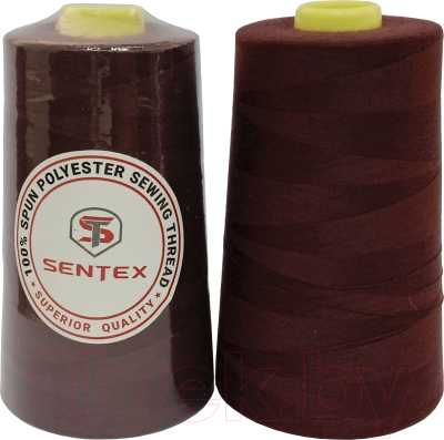 Набор швейных ниток Sentex 100% полиэстер 50/2 5000 ярдов 1139 (2шт)