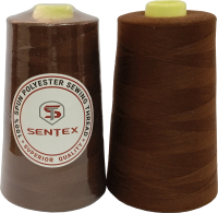 Набор швейных ниток Sentex 100% полиэстер 50/2 5000 ярдов 1143 (2шт) - 