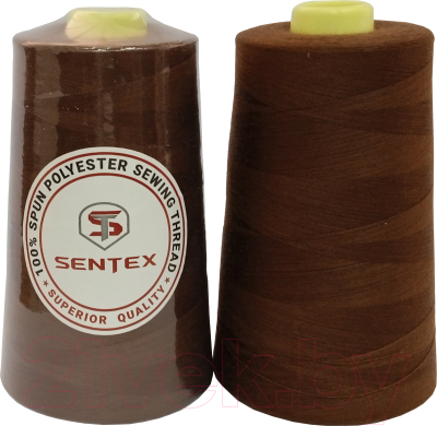 Набор швейных ниток Sentex 100% полиэстер 50/2 5000 ярдов 1143 (2шт)