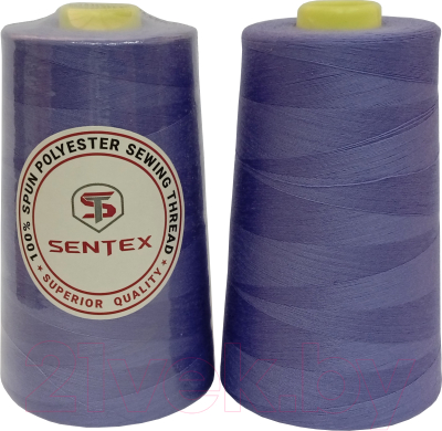 Набор швейных ниток Sentex 100% полиэстер 50/2 5000 ярдов 1158 (2шт)