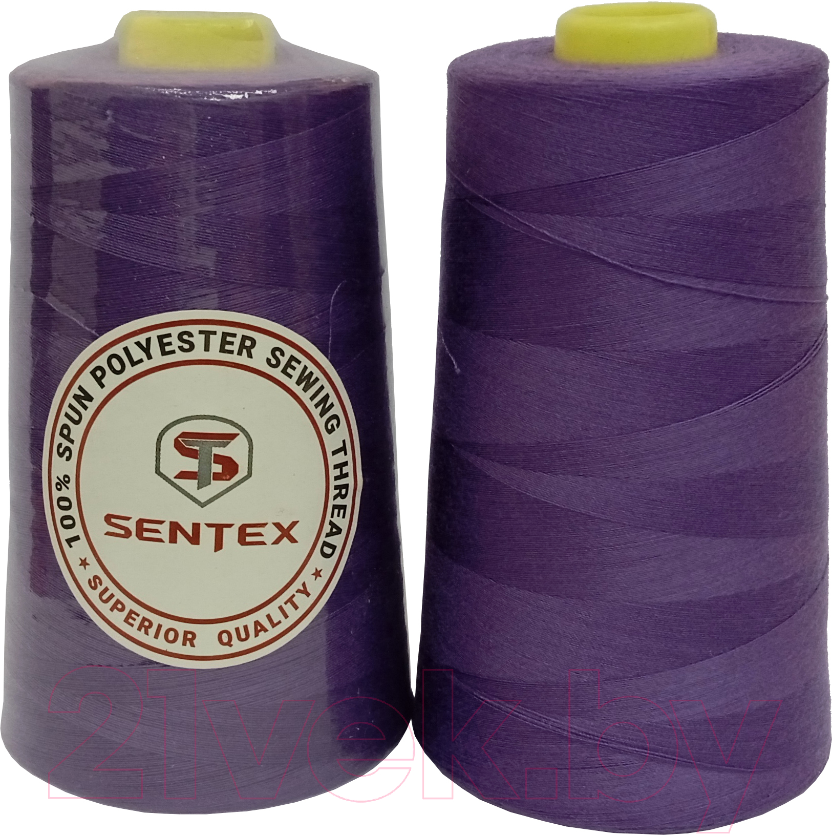 Набор швейных ниток Sentex 100% полиэстер 50/2 5000 ярдов 1160 (2шт)