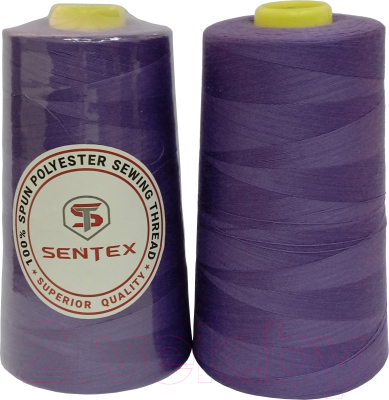 Набор швейных ниток Sentex 100% полиэстер 50/2 5000 ярдов 1161 (2шт)