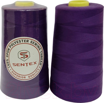 Набор швейных ниток Sentex 100% полиэстер 50/2 5000 ярдов 1162 (2шт)
