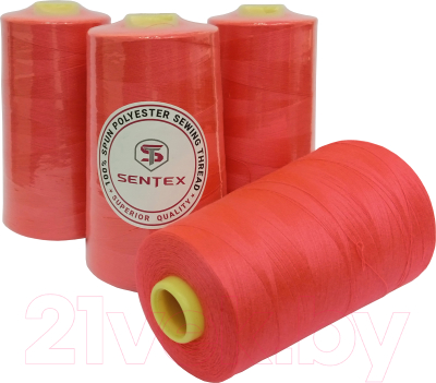 Набор швейных ниток Sentex 100% полиэстер 50/2 5000 ярдов 1169 (4шт)