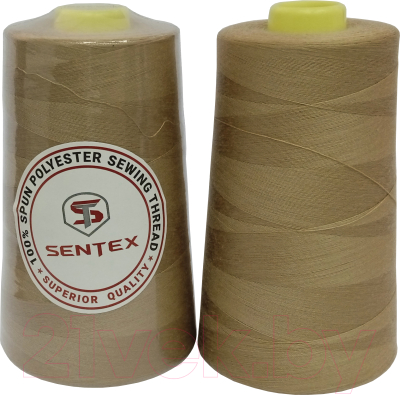 Набор швейных ниток Sentex 100% полиэстер 50/2 5000 ярдов 1175 (2шт)