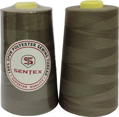 Набор швейных ниток Sentex 100% полиэстер 50/2 5000 ярдов 1183 (2шт)
