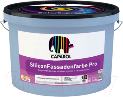 Краска Caparol Silicon Fassadenfarbe Pro База 1 (10л)