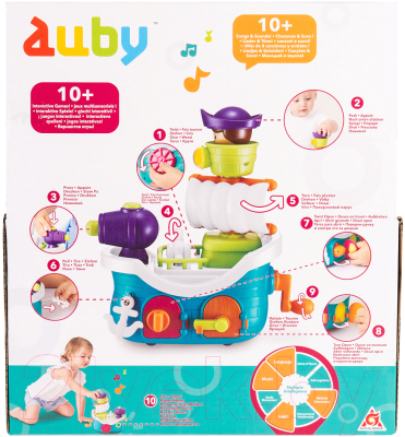 Развивающая игрушка Auby Пиратский корабль / 41085