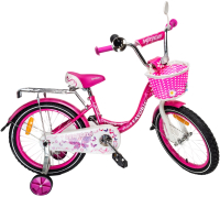 Детский велосипед FAVORIT Butterfly BUT-18PN (розовый) - 