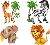 

Развивающая игра Melograno, Африка / MPZCAN30-M