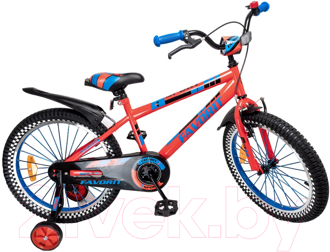 Детский велосипед FAVORIT Sport SPT-20RD