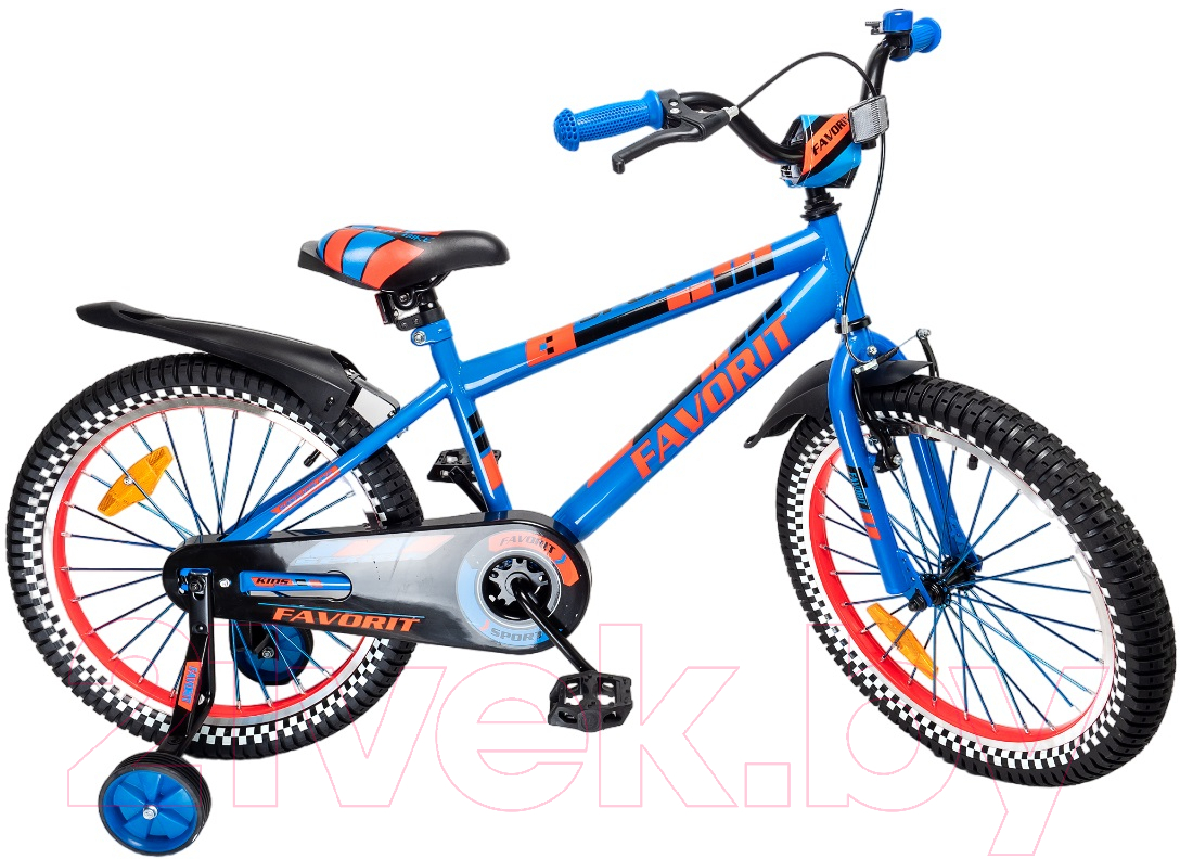 Детский велосипед FAVORIT Sport SPT-20BL