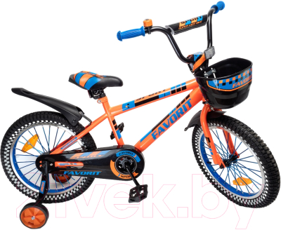 Детский велосипед FAVORIT Sport SPT-18OR (оранжевый)