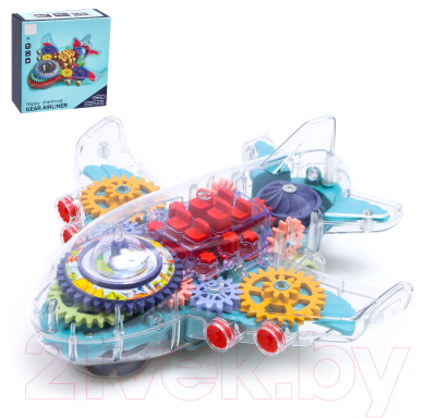 Самолет игрушечный Sima-Land Шестеренки / 7603256