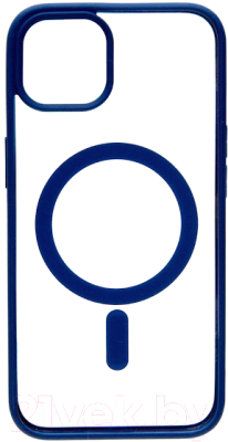 Чехол-накладка Case Acrylic MagSafe для iPhone 12/12 Pro (голубой)