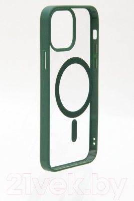 Чехол-накладка Case Acrylic MagSafe для iPhone 12/12 Pro (зеленый)