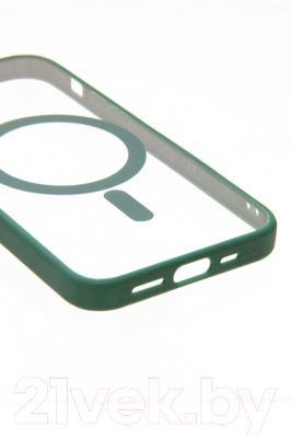 Чехол-накладка Case Acrylic MagSafe для iPhone 12/12 Pro (зеленый)