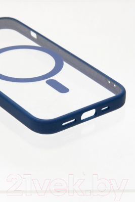 Чехол-накладка Case Acrylic MagSafe для iPhone 12 Pro Max (голубой)