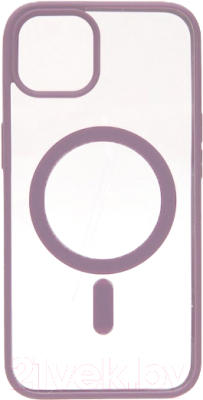 Чехол-накладка Case Acrylic MagSafe для iPhone 12 Pro Max (розовый)