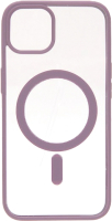 Чехол-накладка Case Acrylic MagSafe для iPhone 13 Pro Max (розовый) - 