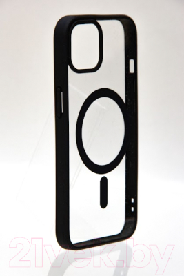 Чехол-накладка Case Acrylic MagSafe для iPhone 13 Pro Max (черный)