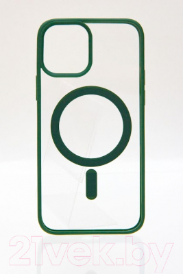 Чехол-накладка Case Acrylic MagSafe для iPhone 13 Pro (зеленый)