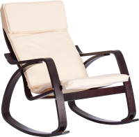 Кресло-качалка Tetchair AX3005 (дерево венге 9/бежевый 1501-4) - 