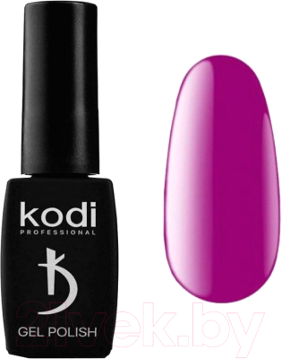 Гель-лак для ногтей Kodi №01BR Пурпурный неоновый, эмаль (8мл)