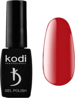 Гель-лак для ногтей Kodi №80R Насыщенный красный, эмаль (8мл) - 