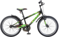 Детский велосипед STELS Pilot 200 VC Z010 / LU095271 (20, черный/салатовый) - 