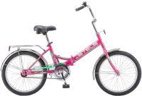 Детский велосипед STELS Pilot 410 Z010 / LU092984 (20, малиновый) - 