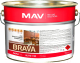Лак MAV Brava Alkyd 1120 декоративно-защитный (10л, бесцветный глянцевый) - 
