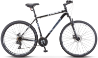 Велосипед STELS Navigator 700 MD F020 / LU088943 (27.5, черный/белый) - 