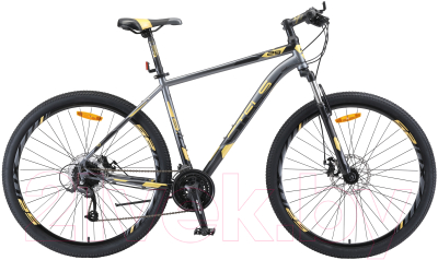 Велосипед STELS Navigator 910 MD V010 29 / LU083840 (16.5, черный/золото)